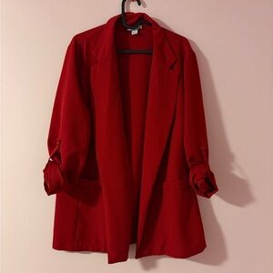 Scarlet Blazer with 3/4 sleeves